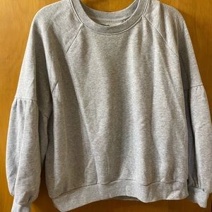 Aerie Bubble sleeve sweatshirt